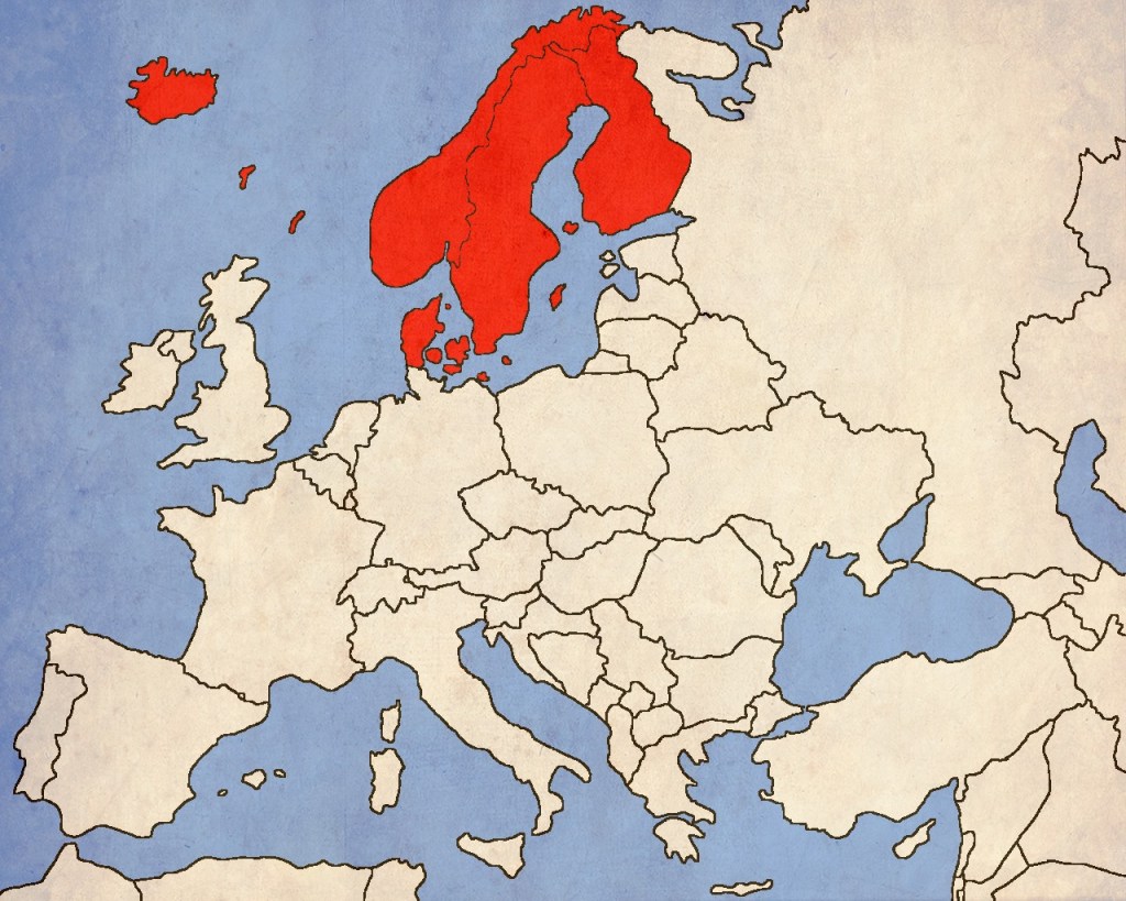 Обединени от датската кралица Маргарет, Швеция, Дания и Норвегия образуват една от най-големите държави в историята на Европа