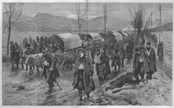 Отстъплението на сръбската армия