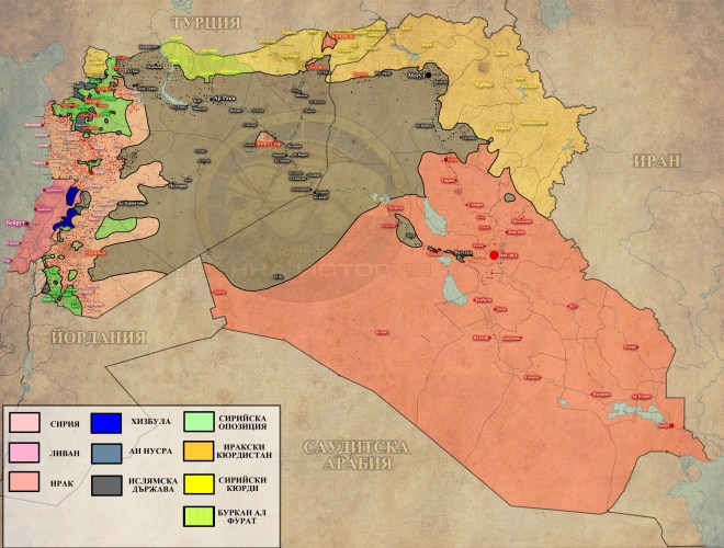 Сирия, Ирак и Ливан 19-21,08,2015г.