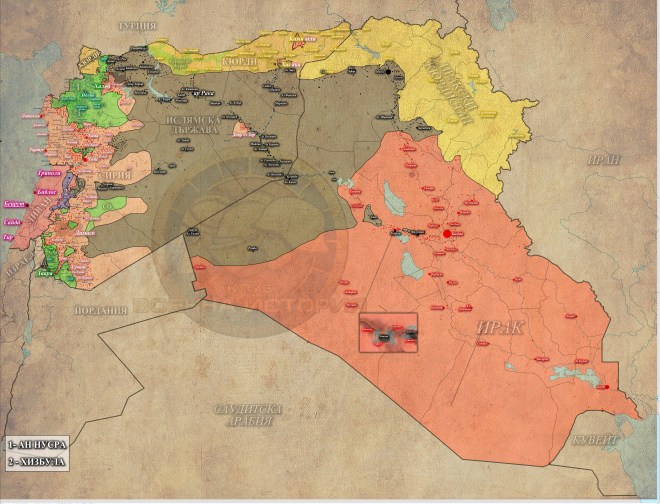 Сирия, Ирак и Ливан - 02-11-2015г.